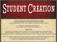 concurs de creatie literara student creation 