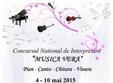concursul national de interpretare musica vera 