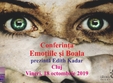 conferinta emotiile si boala cu edith kadar la cluj