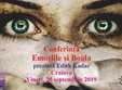 conferinta emotiile si boala cu edith kadar la craiova