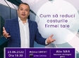 cum sa reduci costurile firmei tale