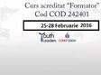 curs acreditat formator cor 242401 