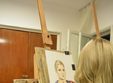 curs de desen in pastel cretat portret