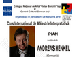 curs de maiestrie interpretativa artistica pian