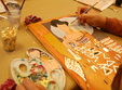 poze curs de pictura in culori acrilice gustav klimt la sediu
