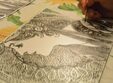 curs de pictura pe sticla art nouveau