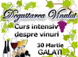 curs intensiv despre vinuri