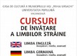 cursuri de invatare a limbilor straine