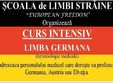 cursuri limba germana asistenti medicali medici 