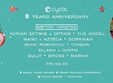 cyclic 8 years anniversary in bucharest