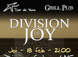 division of joy live in grill pub 