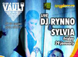 dj rynno sylvia in club the vault din bucuresti