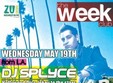dj splyce la the week club din bucuresti