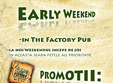 early weekend in the factory pub