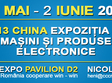 expozitia de masini si produse electronice china la romexpo