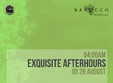 exquisite afterhours la barocco bar din bucuresti