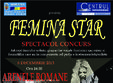 festival concurs femina star la arenele romane