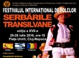  festivalul international de folclor serbarile transilvane 