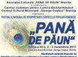 festivalul national de interpretare a cantecului popular romanesc pana de paun