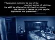 filmul paranormal activity la ploiesti