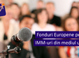 finan are nerambursabila pt dezvoltarea imm urilor urbane
