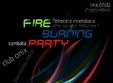 fire burning party
