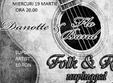 folk and rock unplugged cantare live