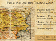 folk arhaic din transilvania