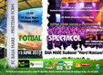 fotbal spectacol artisti in recital pe teren pentru echipa fc baia mare
