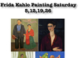 frida kahlo painting saturday