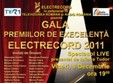 gala premiilor de excelenta electrecord la bucuresti