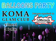 glam club koma balloons