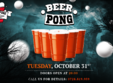 halloween beer pong party