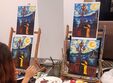 poze halloween painting event