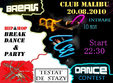 hip hop break dance party in club malibu din bucuresti