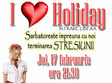 i love holiday gata stresiunea