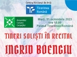 ingrid boengiu in recital la palatul tinerimea romana