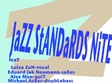 jazz standards nite in art jazz