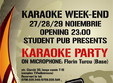 karaoke week end