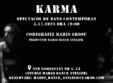  karma spectacol dans contemporan