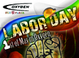 labor day 1st of may in oxygen 