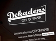 lansare album dekadens city of paper