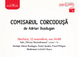 lansare de carte adrian buzdugan comisarul corcodu a 