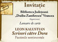 lansare de carte la biblioteca judeteana duiliu zamfirescu