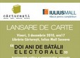 lansare doi ani de batalii electorale la libraria carturesti suceava 