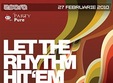 let the rhythm hit em in club zebra