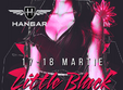 little black dress at hangar