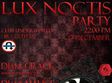 lux noctis party in underworld