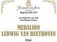 medalion ludwig van beethoven 