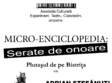 micro enciclopedia serate de onoare